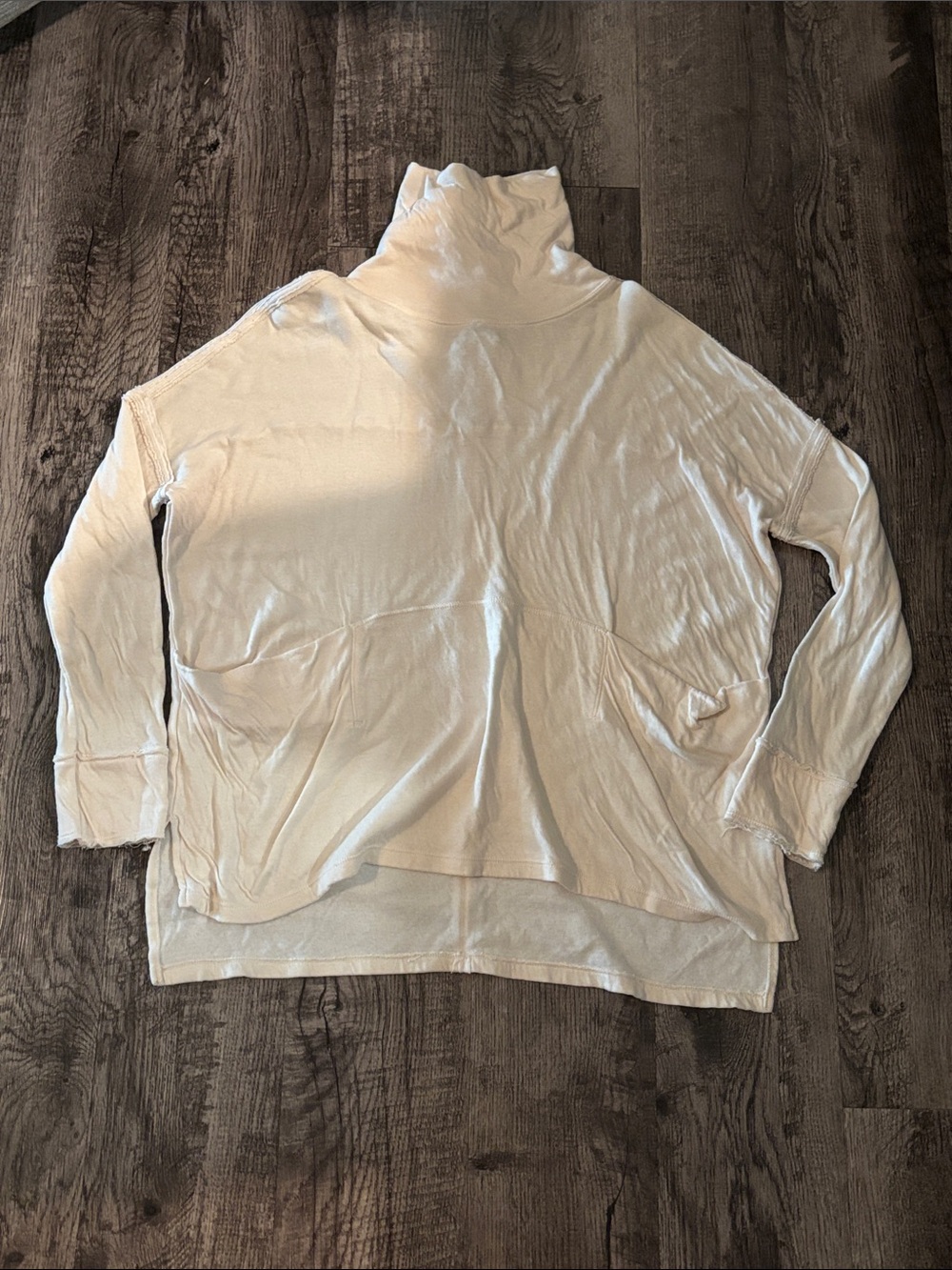 We The Free Turtleneck Long Sleeve - Cream - Size XSmall